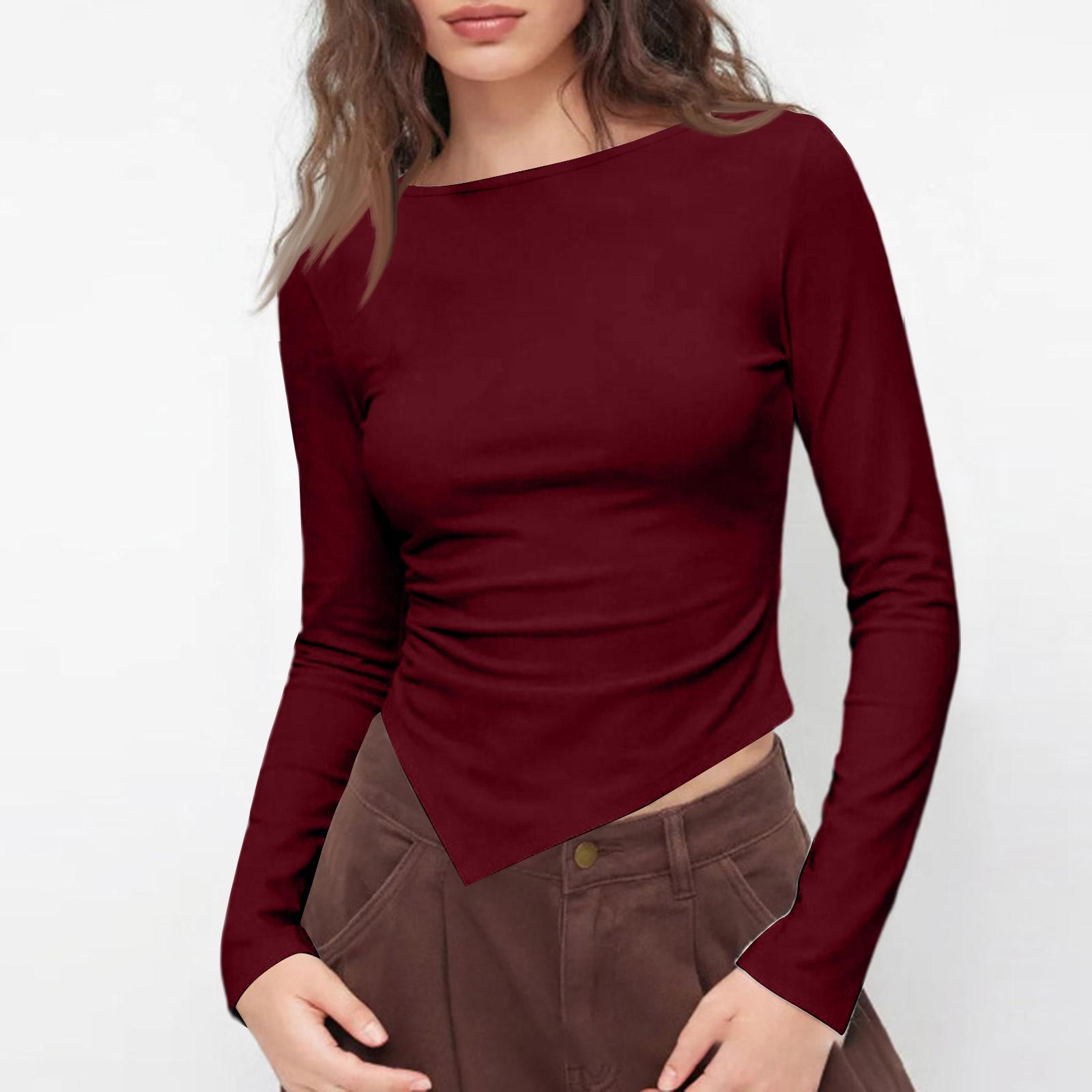 Women Going OutCasual Blouse Long Sleeve Tops S