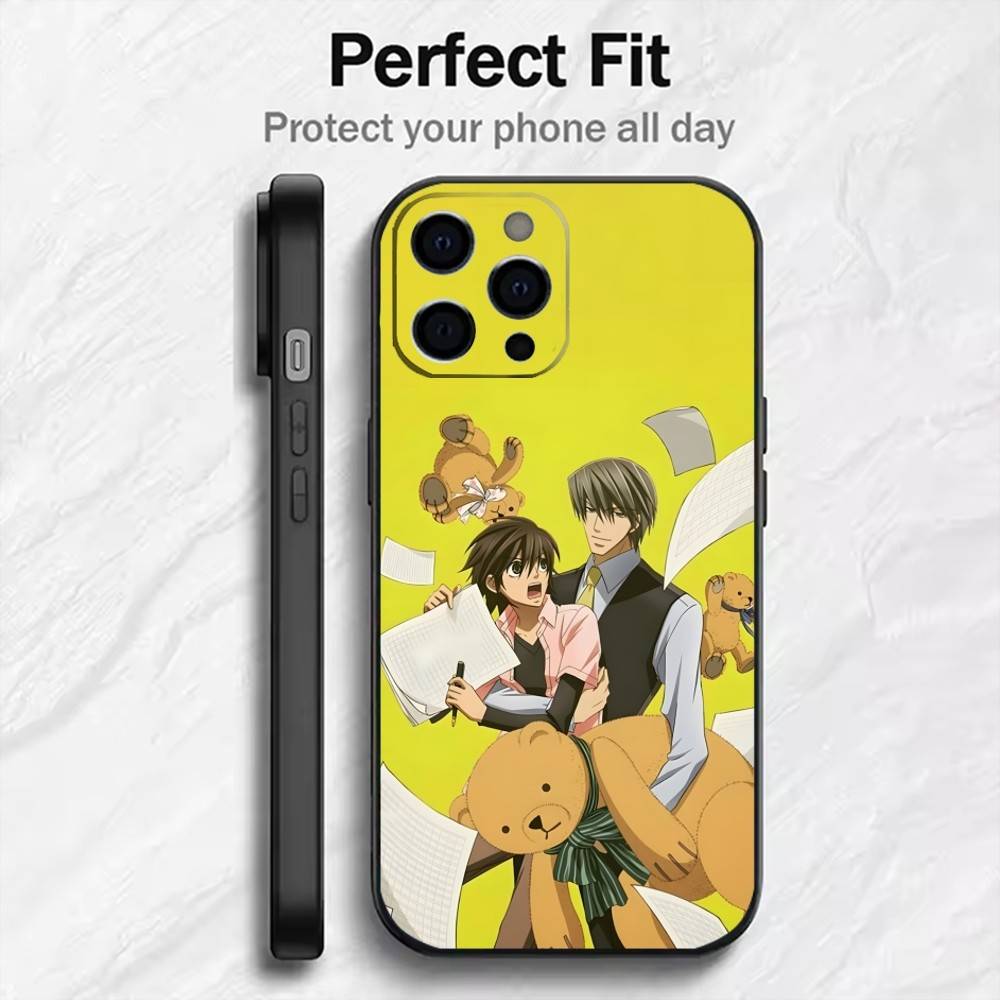 Films Junjo R-Romantica Akihiko  Phone Case For iPhone17,16,15,14,13,12 Plus,Max Soft Silicone Black Cover