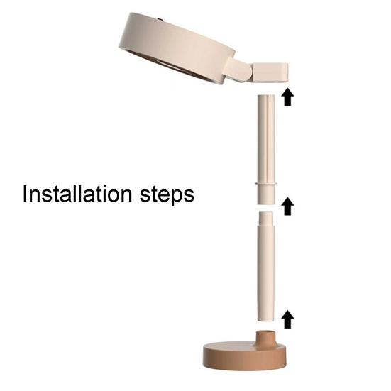 Small Range Hood Air Purifier Fan Quiet Portable Desktop Air Cleaner with 5-Layer Activated Carbon Filter 3-Speed Adjustable Smoke Odor Remover