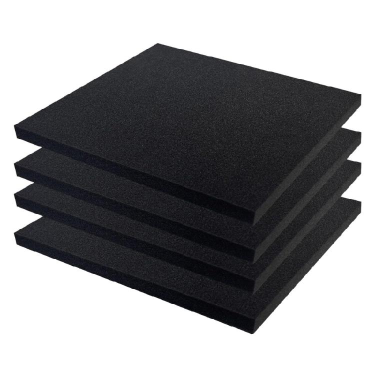 

Customizable Foam Inserts 16x12inch 4 Pack Cuttable Polyurethane Sheets For Fragile Object Packaging 2.5cm thick