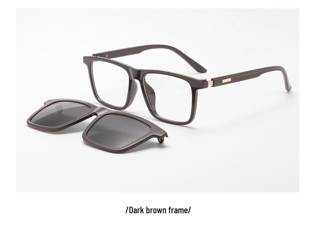 2025 Magnetic Clip-On Polarized Sunglasses for Driving and Fishing