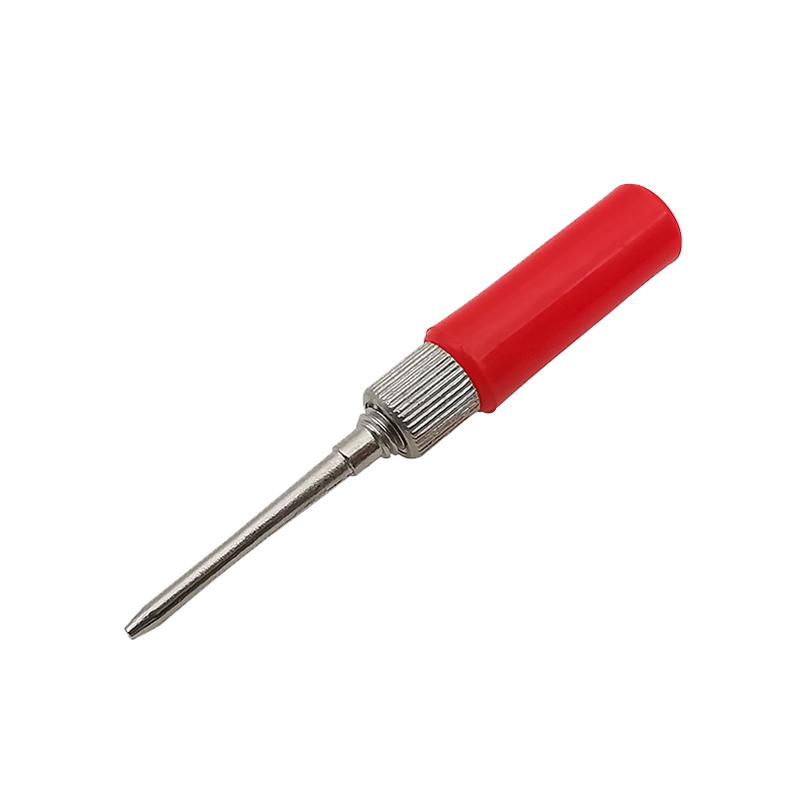 2Mm Spring Electrical Test Probe Tip Hook Wire Connector Solder-Free Test Leads Pin For Digital Multimeter Multi Meter