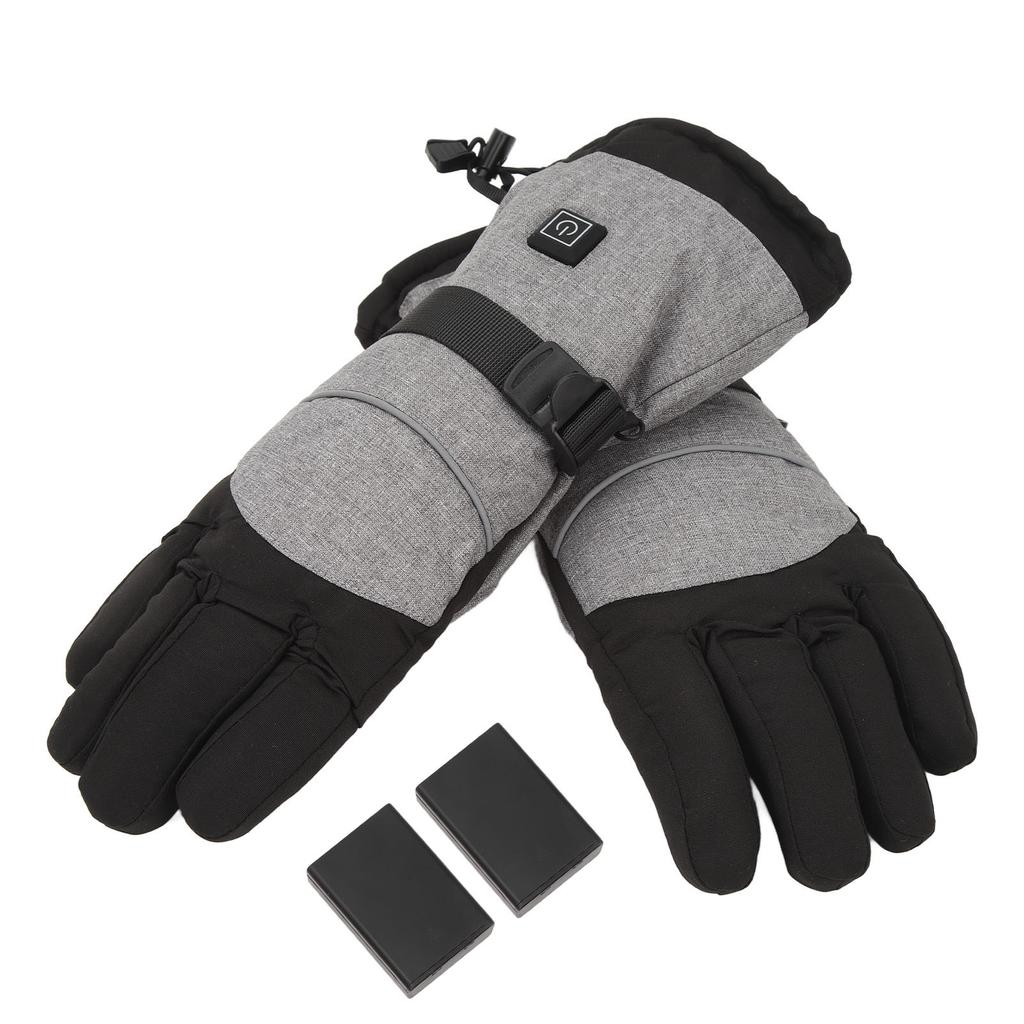 1 Pair Heated Gloves Warm Waterproof Winter Sports Cycling Riding Ski Electric Heated Gloves for