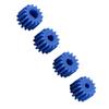 26pcs Plastic Spindle Worm Gear & Sleeve 2MM 2.3MM 3MM 3.17MM 4MM for Aircraft Car Model
