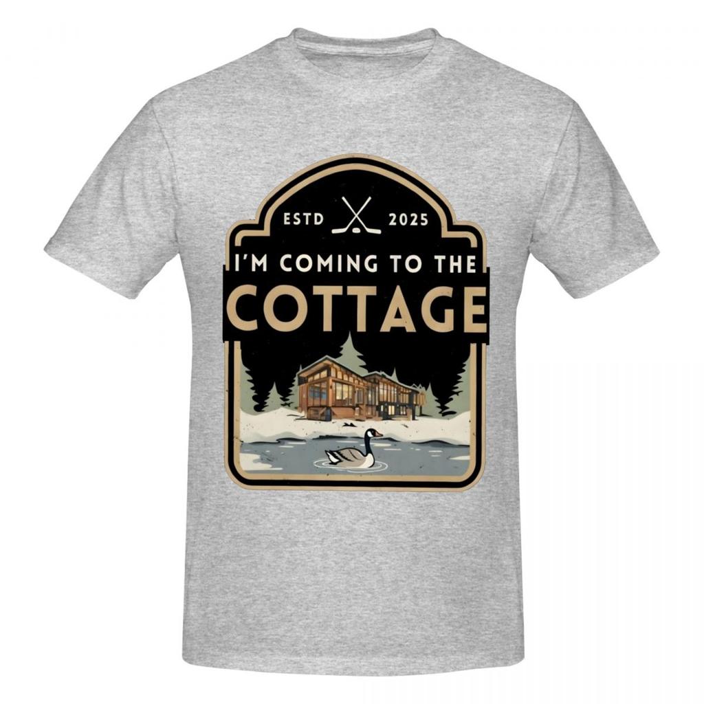 Im Coming To The Cottage Heated Rivalry T Shirts Graphic Y2k Idea Oneck Unisex Wounisex Tshirt Clothes