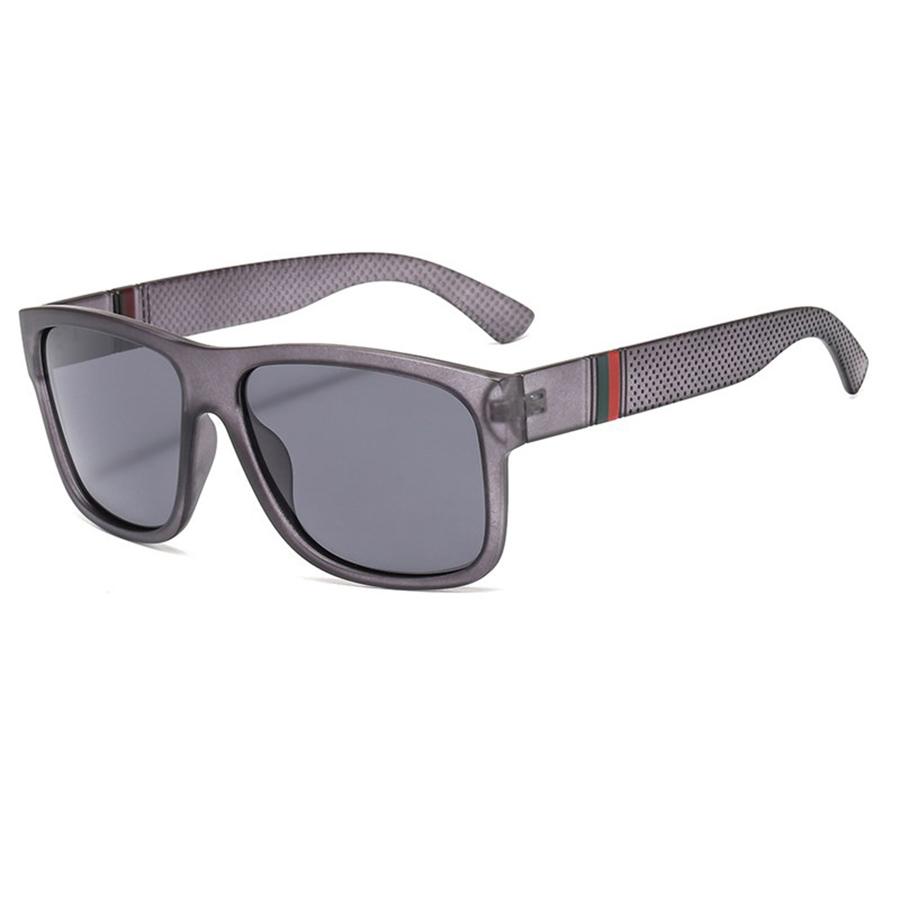 Gafas de sol de moda para hombre, gafas cuadradas de plástico para exteriores, gafas de espejo clásicas para mujer, gafas de sol de conducción, accesorio de moda no polarizado