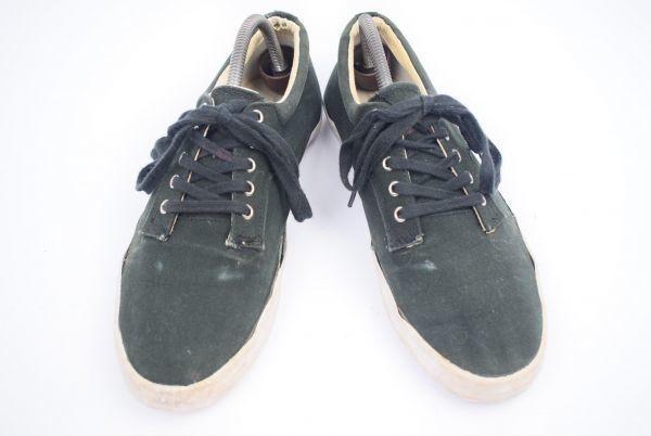 Comme des Garcons Shirt Canvas Sneakers 27 Black Shoes Trainers Boots(USED)