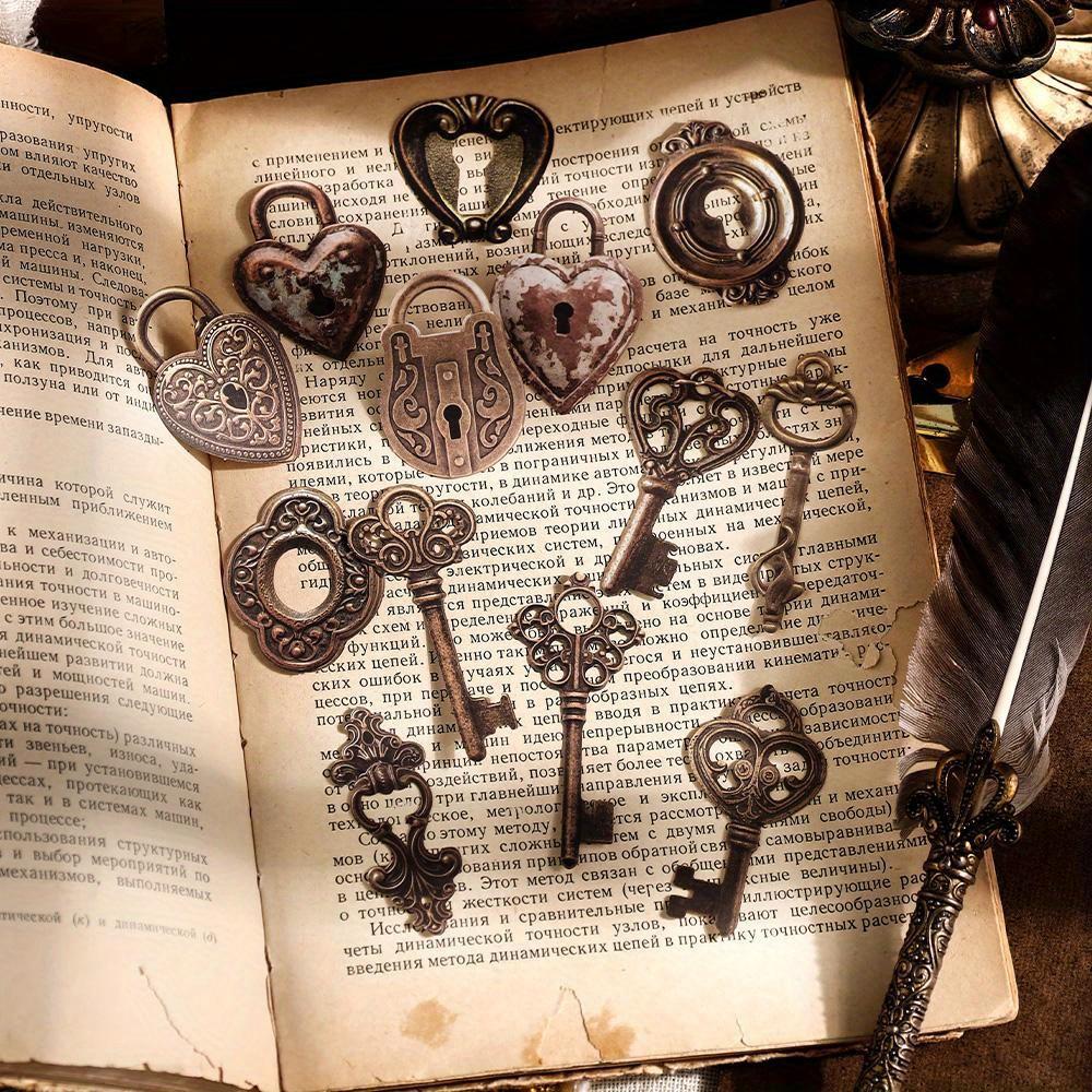 30 ks/balení Vintage Mechanické hodiny Samolepky Dekorativní DIY Scrapbookingové materiály Umělecká koláž Papírnictví Estetické samolepky