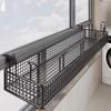 Outdoor Shoe and Clothes Drying Rack with Anti-Theft Window Hook