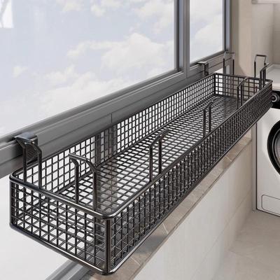 Outdoor Shoe and Clothes Drying Rack with Anti-Theft Window Hook