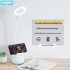 Luminária de Mesa ENGUE Recarregável com Proteção para os Olhos e Porta-Canetas