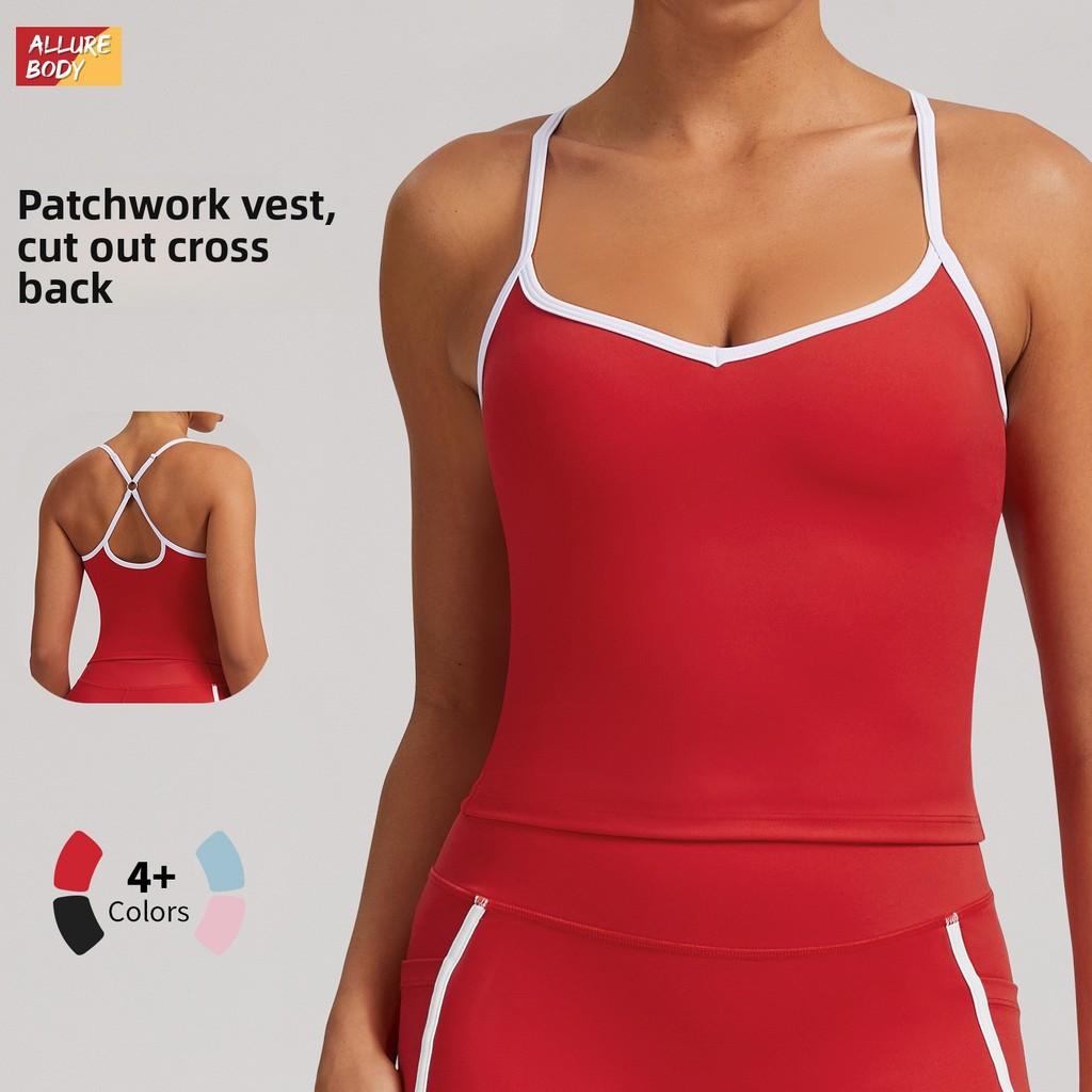 Débardeur de Yoga Femme en Tissu à Séchage Rapide pour la Course à Pied et les Activités de Fitness