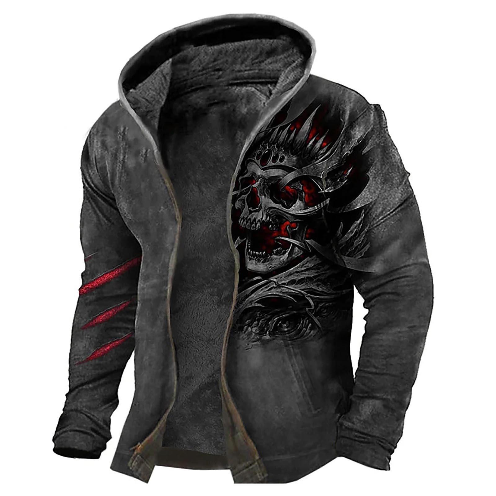 

Мужской индивидуальный повседневный свитер на молнии с длинным рукавом и принтом, толстый хлопковый костюм, зимний костюм XXXXL