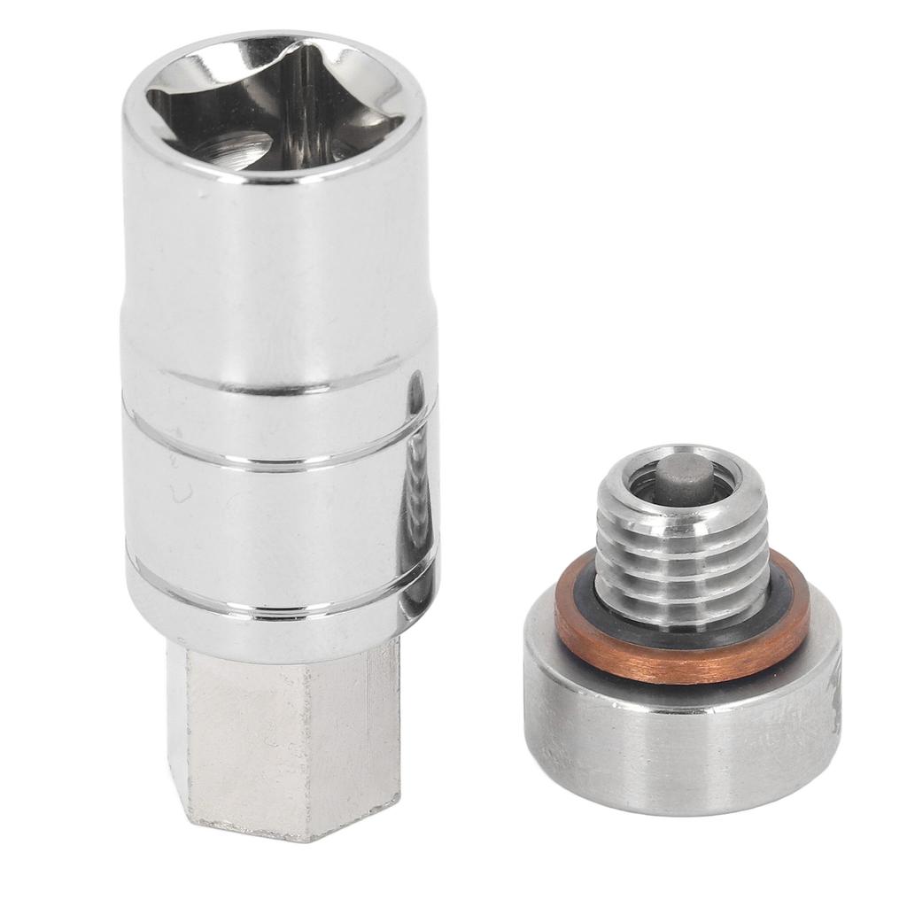 Oil Drain Plug M12x1.75 304 Stainless Steel Self Tapping Oil Pan Thread Repair Kit