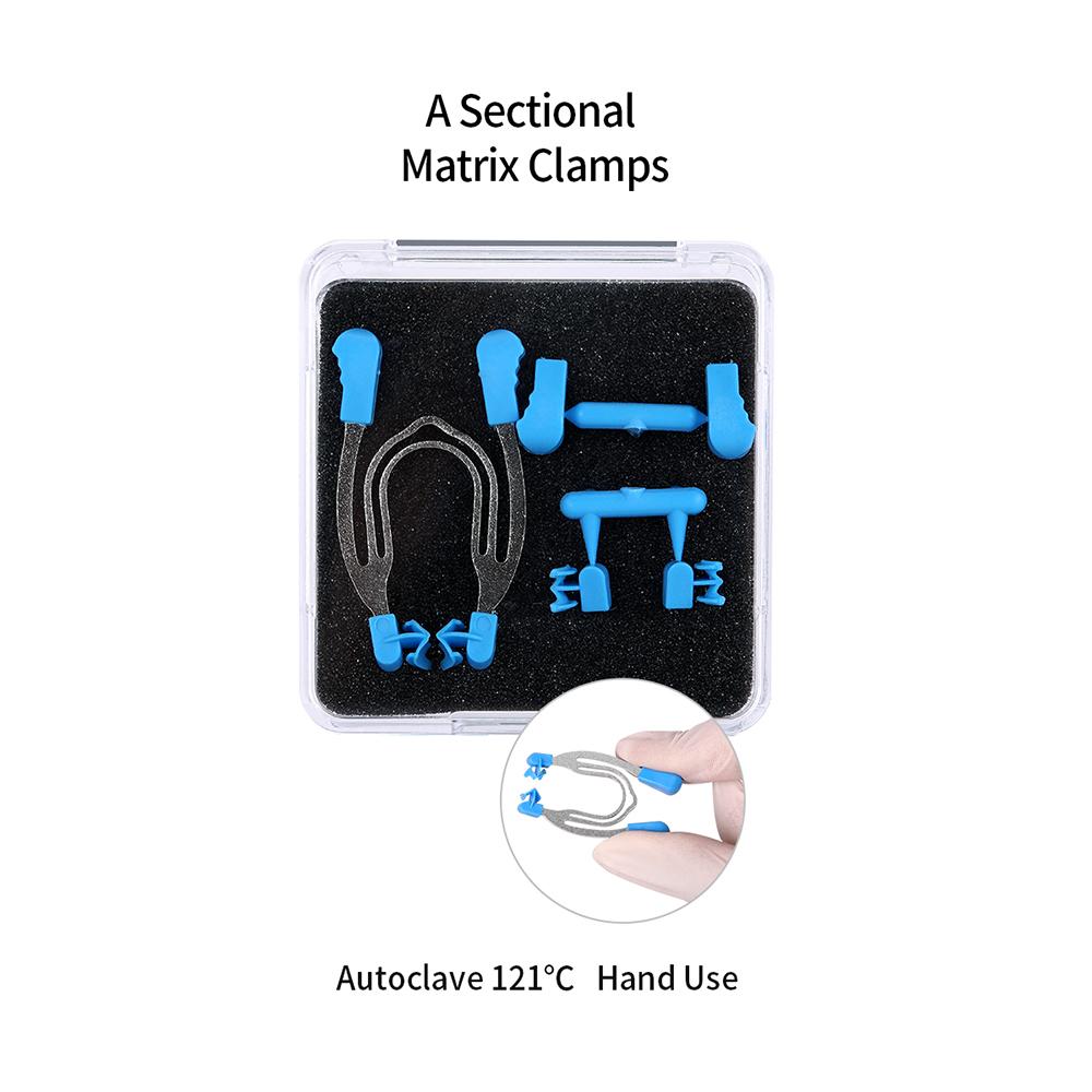 

Стоматологическая секционная контурная металлическая пружинная клипса для замены зубов стоматологические матричные кольца инструменты type A синий