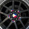 Car Sticker Philippine Flag Window Vinyl Decals Decor Auto Accessories For Toyota Mitsubishi Ford Nissan Suzuki Isuzu Hyundai