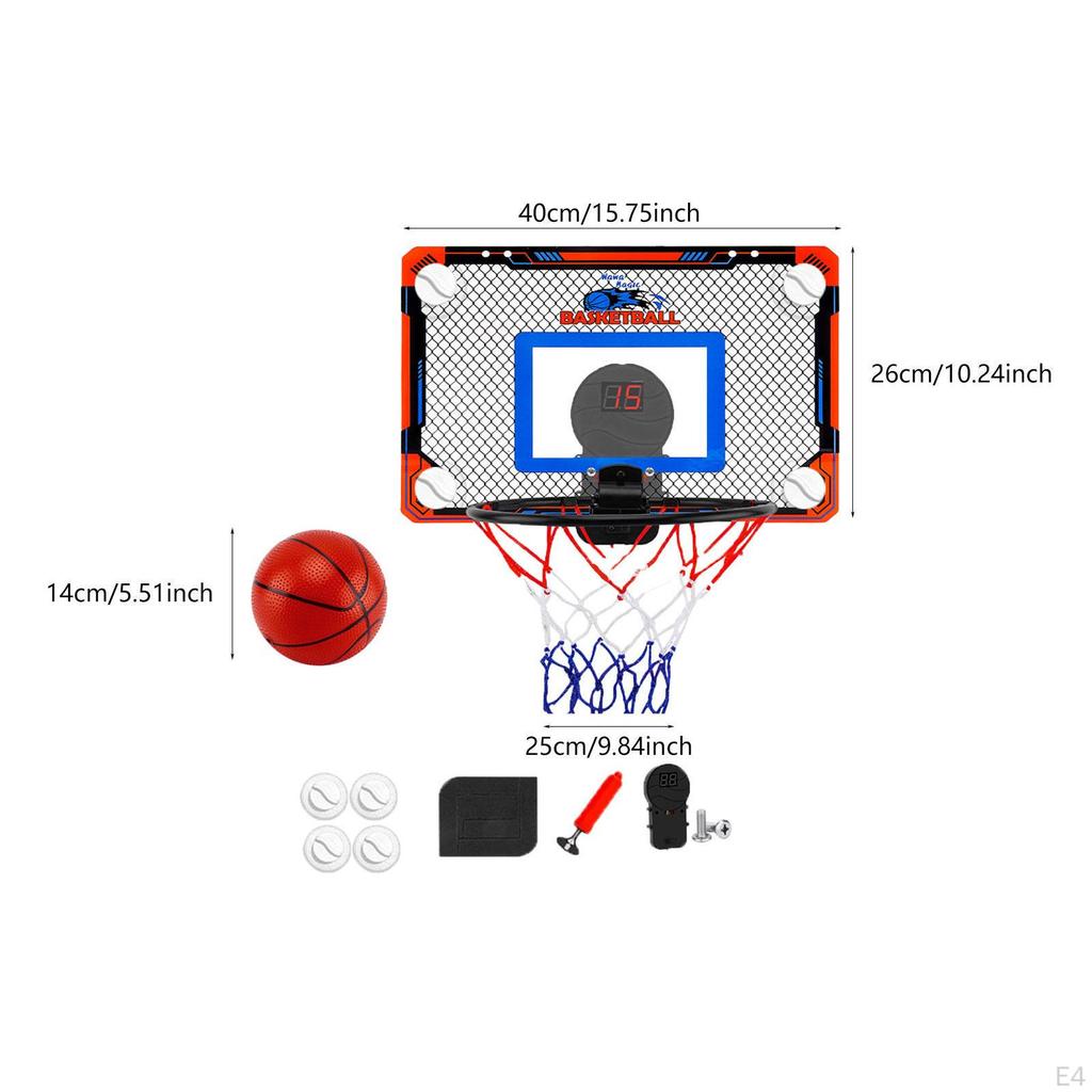Basketball Hoop Collection with Mini Hoops and Balls for Indoor Activities