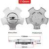 4pcs 53mm 100mm 110mm Car Wheel Center Hub Caps Cover Emblem For Opel Insignia Astra J F Antara Meriva Zafira Corsa Vectra OPC