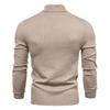 And Winter Thickened Warm Sweater Medium Collar Men's Multi-color Sweater