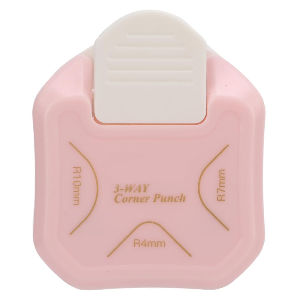 KWTRIO Corner Rounder Punch 3 in 1 Labor Saving Convenient Smoothness Portable Round Paper Cutter for Home Office