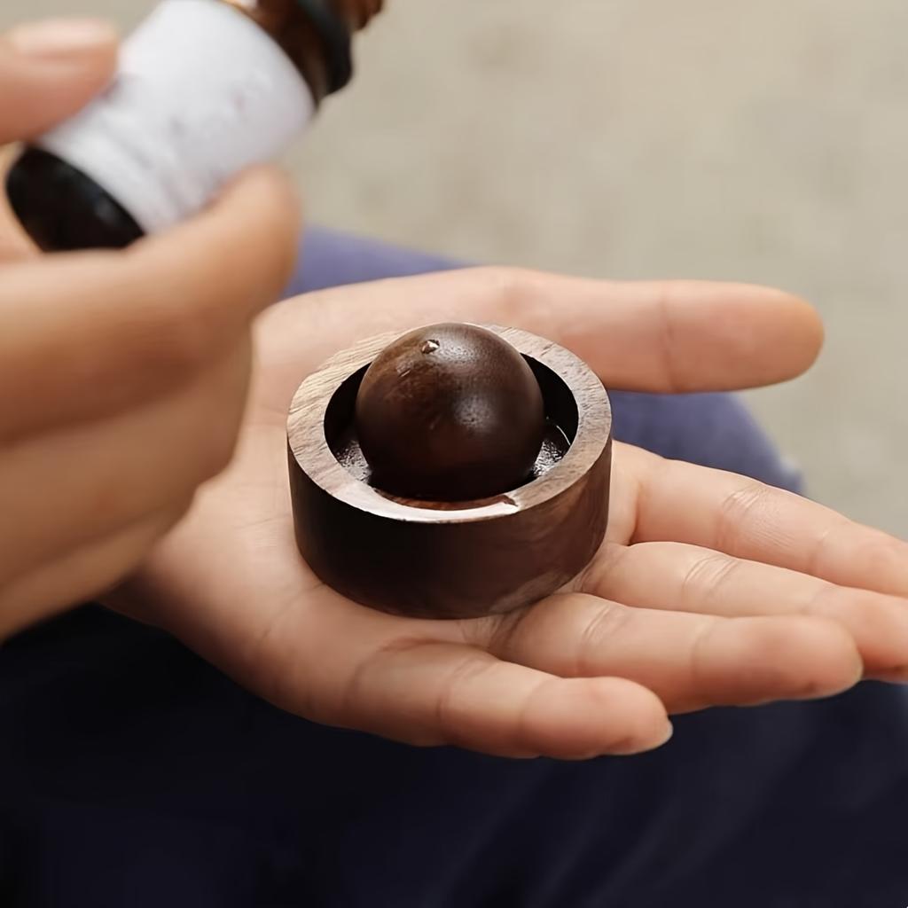 Elegantní dřevěný aroma difuzér, otočný design pro interiér auta a ložnici, nehořlavý, perfektní nápad na dárek - Zlepšuje kvalitu vzduchu vůní