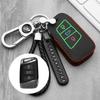 Leather Car Key Case For Vw Golf 5 7 Bora Mk6 7 Jetta Polo Passat B5 B6 B8 Skoda Octavia A5 Fabia Seat Ibiza Leon Smart Key Case