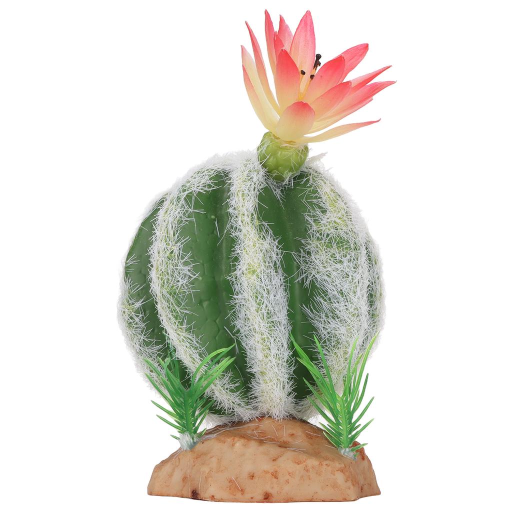 Artificial Cactus Plants Decoration High Simulation Desert Reptile Decoration for Terrarium