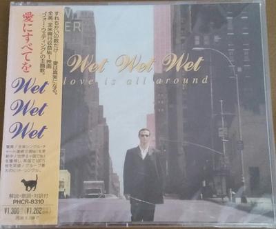 CD WET WET WET  Love Is All Around PHCR8310 The Precious Or 1994 Japan ObiRock Used