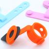 Silicone Guitar Picks Holder Finger Cover Nonslip Plectrums Finger Cover Guitar Training Pick Holder Instrument Parts