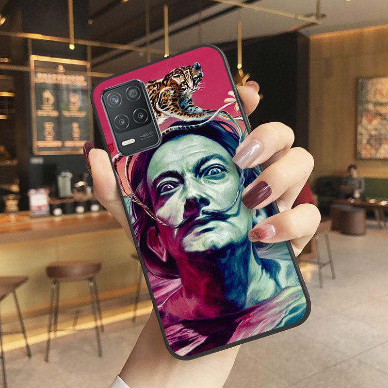 Funda Pouch Salvador Dali Phone Cover For Oppo Realme 8Pro 6PRO 6i 7pro 9i 9pro C11 C21Y C21 C25Y C25S C3 Q3S XT Cases Coque