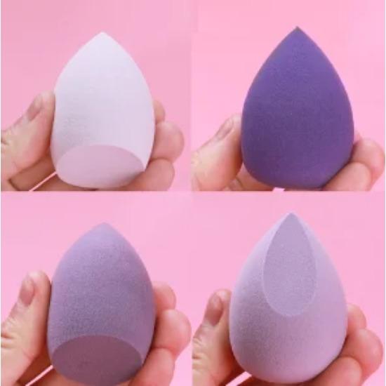 

4 шт., спонж для макияжа с яйцом, набор спонжей для макияжа, спонж для тонального крема, инструменты для влажного и сухого макияжа