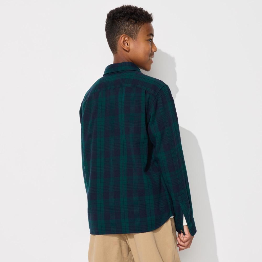 Uniqlo Kids Flannel CHeck SHirt  Long Sleeve  H