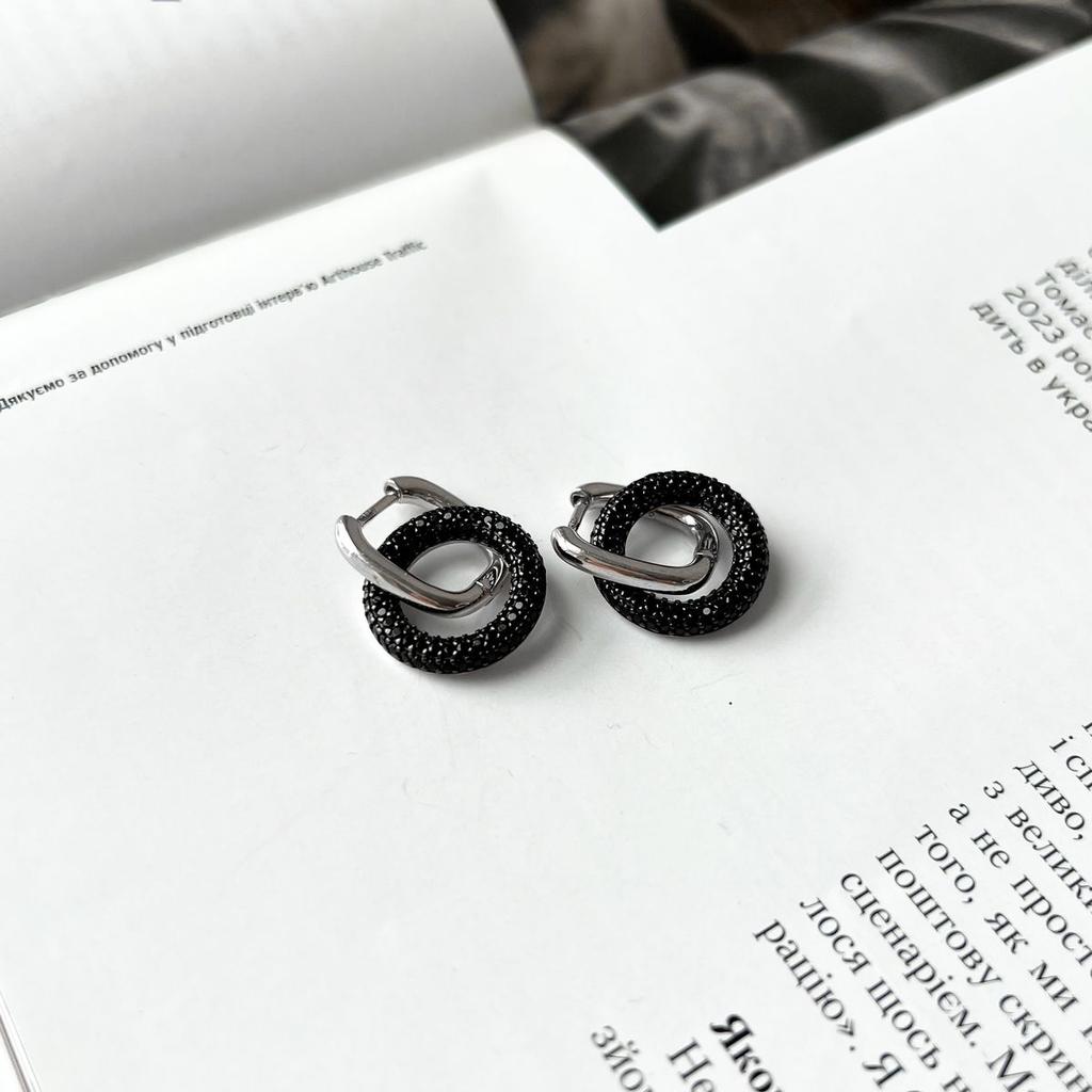 Silberohrringe mit Zirkonia (60001428)