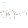 Fashion Korean Myopia Glasses for Men & Women Anti Blue Light Metal Frame Vintage INS Eyewear Student Compatible New