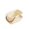 Bath Basket Bathroom Toiletries Hand Basket Dry and Wet Separation Bath Dormitory Storage Bath Basket Women's Small Basket
