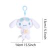 Sanrio Hello Kitty Kuromi Melody Stuffed Toys Pendant Cute Plush Toys Kawaii Keyring Anime Keychain Birthday Gift Party Treats