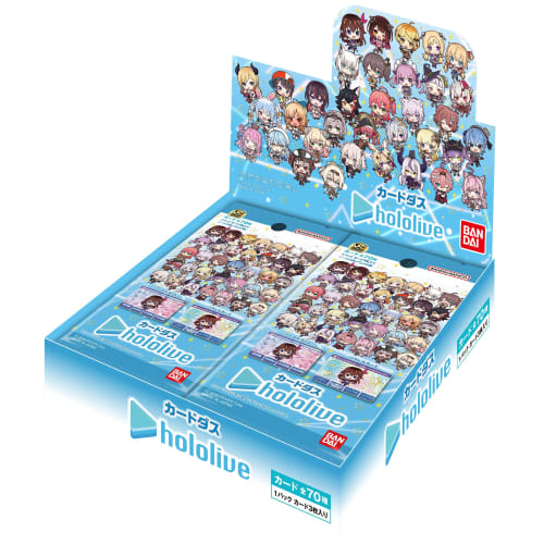 

BANDAI Carddass hololive (BOX) 20 упаковок