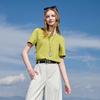 Sancai 2026 Spring Round Neck Short Sleeve T-Shirt