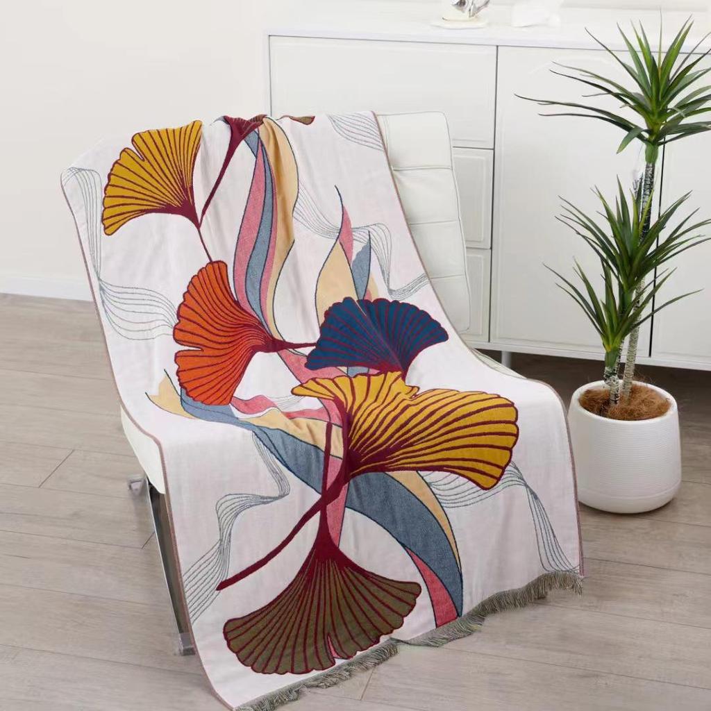 New Soft Ethnic Style Sun God Cotton Bath Towel - Skin-friendly & Absorbent