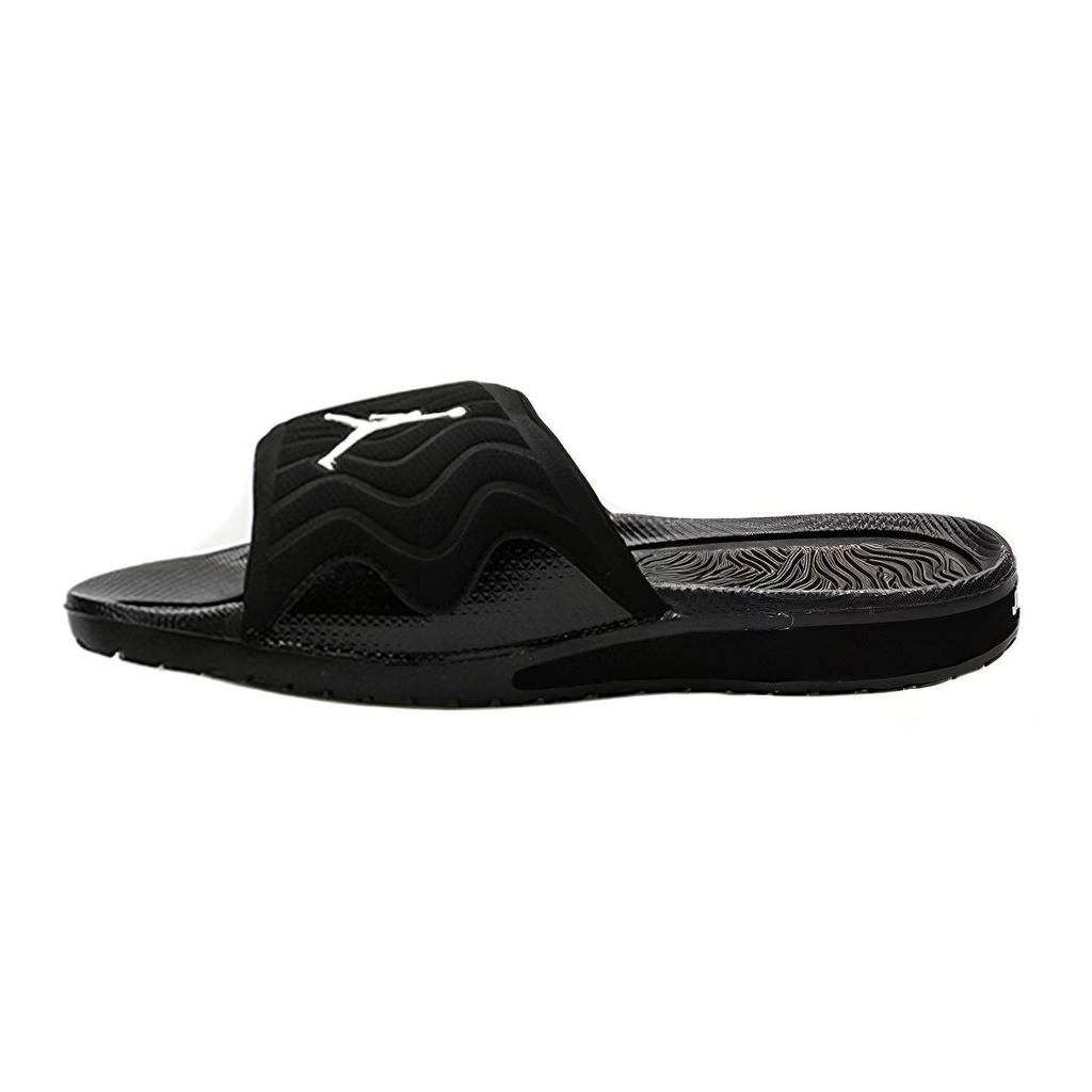 Jordan Hydro 4 Comfortable Versatile Non-Slip Wear-Resistant Slide Sandals Unisex Sandals Black 705171-010