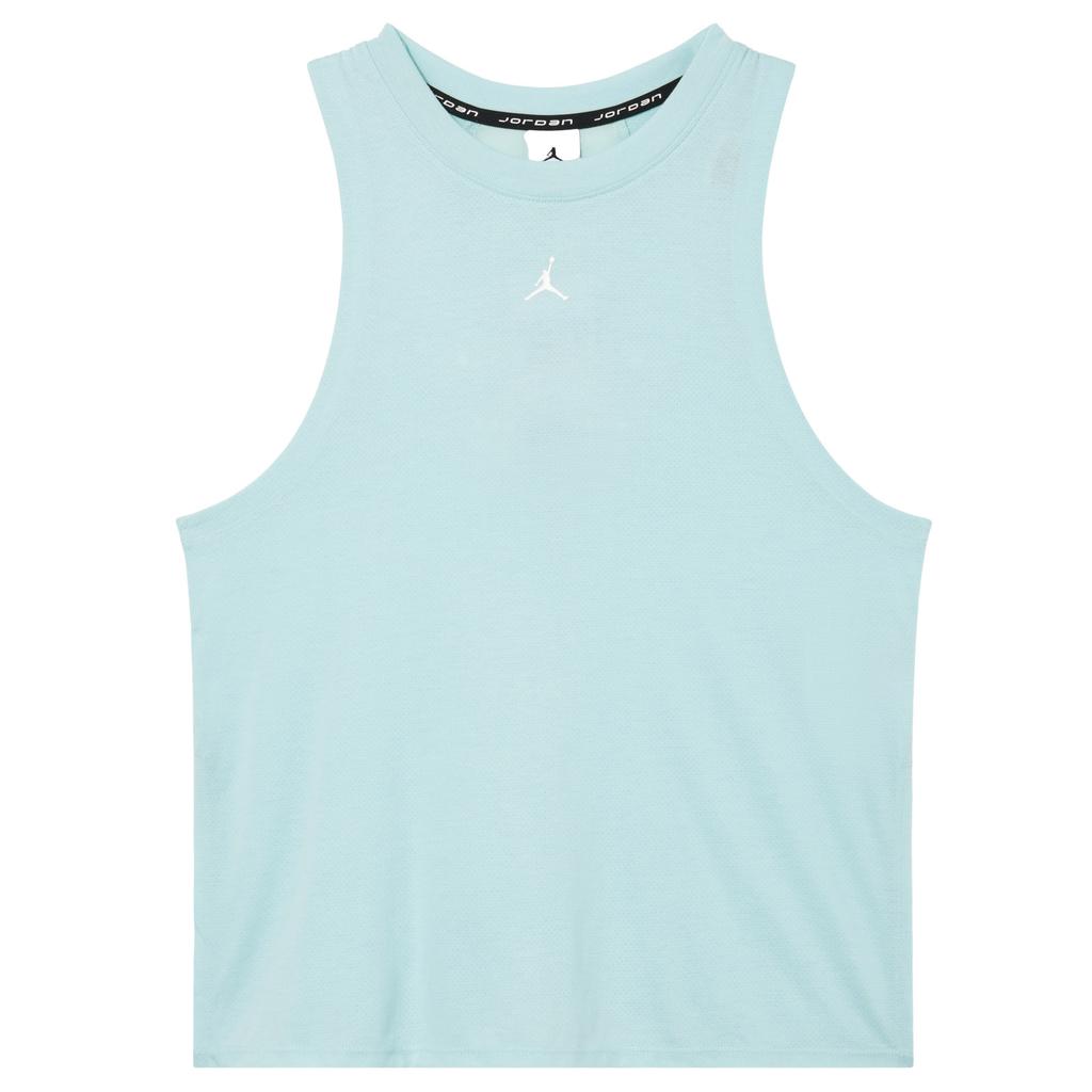 Jordan Sport Diamond Solid Quick-Dry Lightweight Comfortable Casual Training Tank Top Women Tops Light-Rain-Green FB4630368