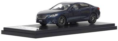 INTERALLIED Hi Story MAZDA ATENZA SEDAN v barvě Deep Crystal Blue Mica, hotový produkt v měřítku 1:43 (2016)