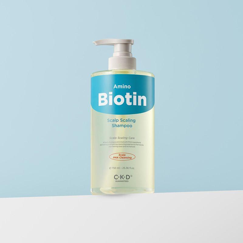 CKD Amino Biotin Scalp Shampoo 750ml X 2
