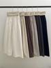 Autumn 2025 Japanese Casual Wide-Leg Elastic Waist Pants for Women - Versatile, Loose, Slimming, and Simple Style.
