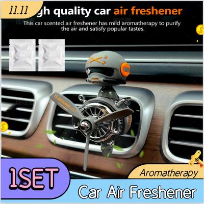 Ornement de Parfum DIY Avion Pilote Voiture Désodorisant Accessoires de Décoration Clip d'Aération Parfumé Diffuseur Parfumé Cadeaux pour Lui Elle