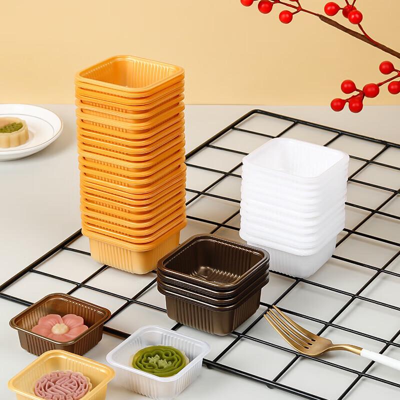 

Pabei 7.5cm Square Plastic Mooncake Tray