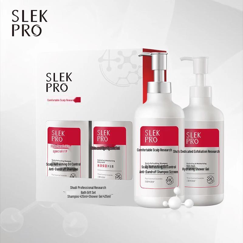 Slek Scalp Expert Oil Control Anti-Dandruff Shampoo Set
