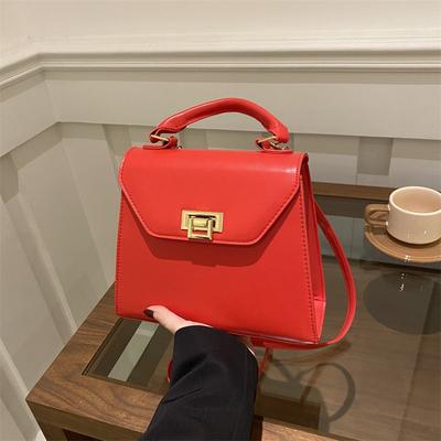 Niche Design Retro Small Bag Women's New High-end Sense Versatile Shoulder Small Square Bag Crossbody Small Square Bag
