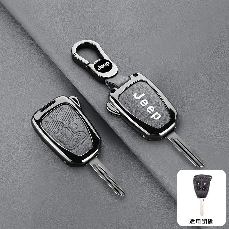 Mpxf10 Car Key Case Cover For Jeep Renegade Grand Cherokee Chrysler 300 PT Dodge JCUV Caliber Nitro Wrangler Compass Patriot Liberty