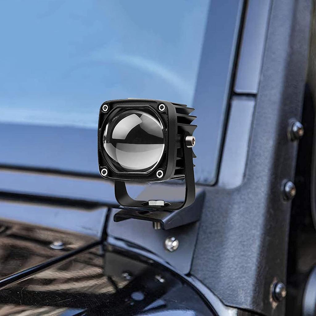 Replacement Roof Mount Spotlight Easy Installation LED Work Light Bar for Car Truck ATV UTV Offroad Divring Fog Lights